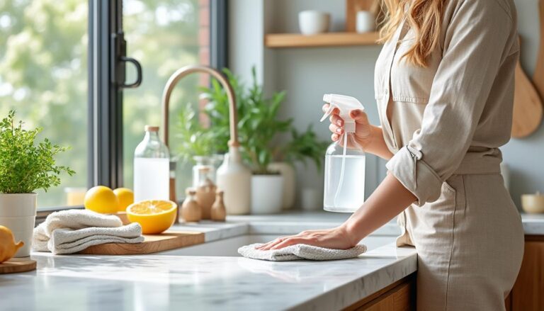 découvrez des astuces ménage naturelles pour nettoyer votre maison en 2025 sans utiliser de produits chimiques, afin de préserver votre santé et l'environnement facilement.